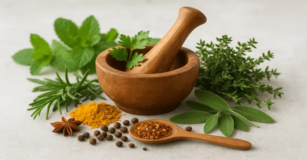 الأعشاب الطبيعية وفوائدها الصحية