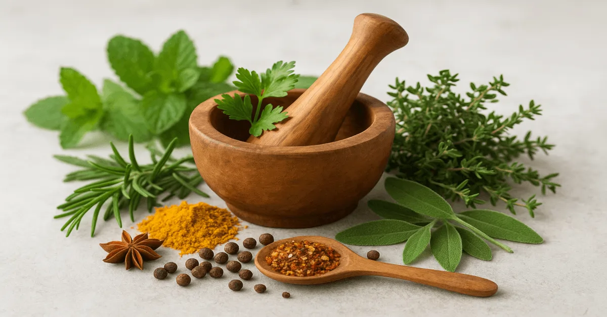 الأعشاب الطبيعية وفوائدها الصحية