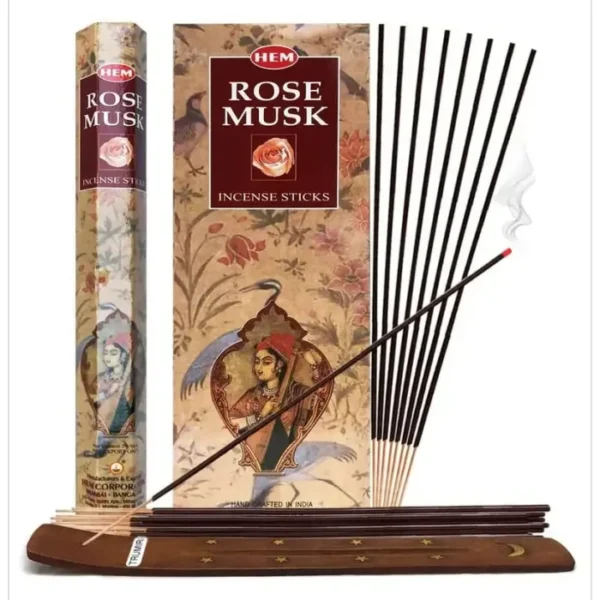 بخور الورد والمسك