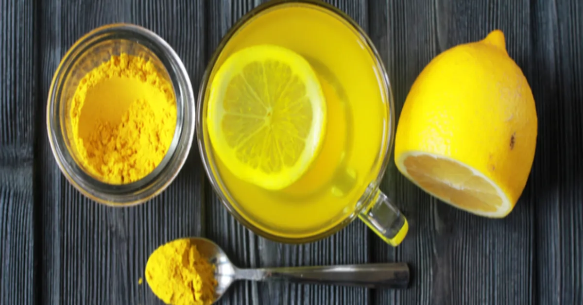 فوائد الكركم والليمون