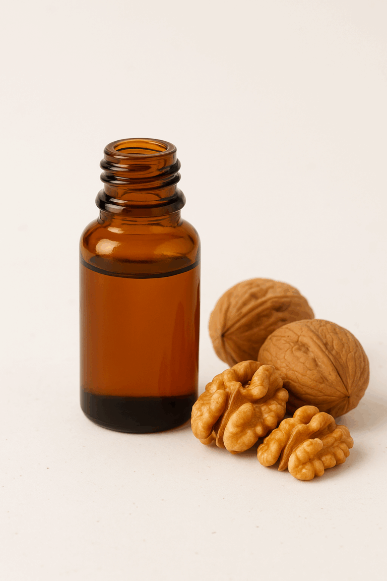 زيت الجوز الطبيعي للتغذية والعناية بالبشرة والشعر